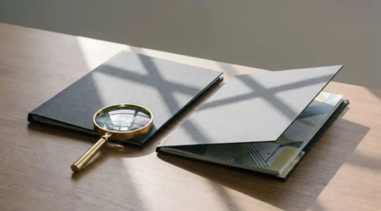 Analyse comparative de documents d'assurance sur un espace de travail moderne